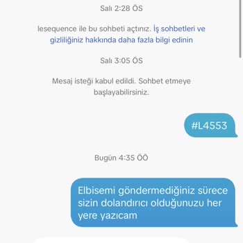 Lesequence Kötü Yorum Yaptığım İçin Ulaştılar Ürünü Göndermiyorlar