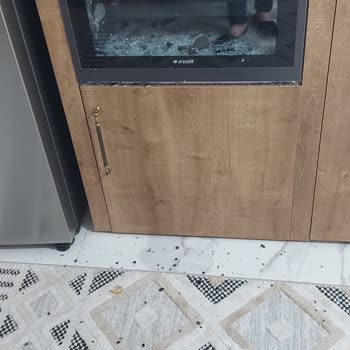 Arçelik Ankastre Fırın Hiç Kullanmadan Patladı