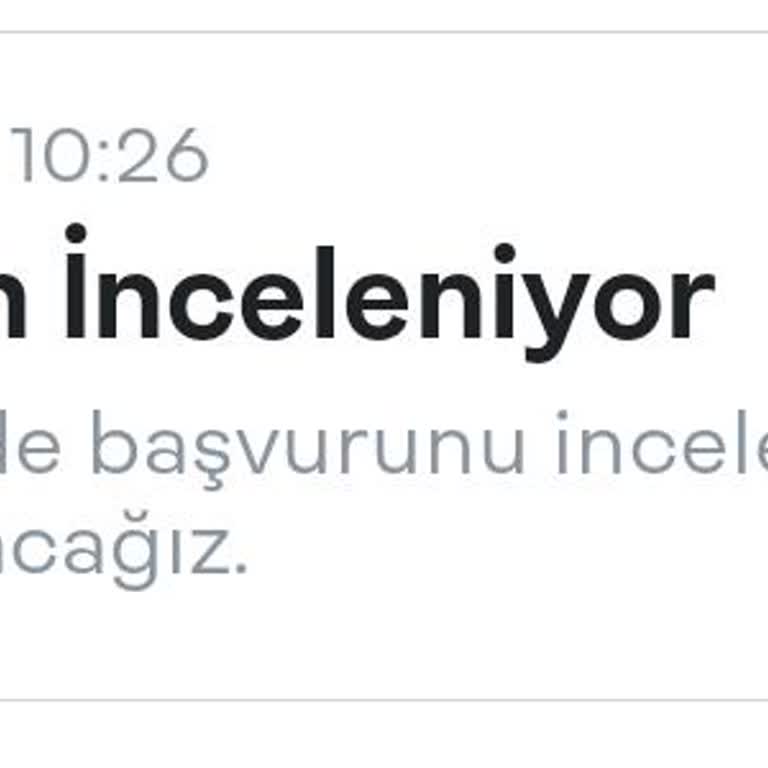 Papara Başvurun İnceleniyor Sorunu