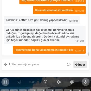 Migros Teslim Edilemeyen Siparişin Teslim Edilemeyen İadesi