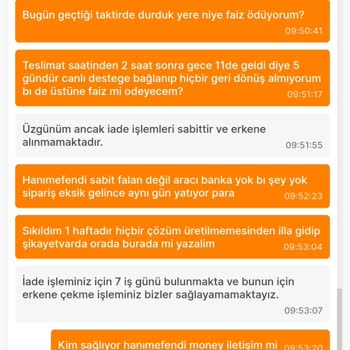 Migros Teslim Edilemeyen Siparişin Teslim Edilemeyen İadesi