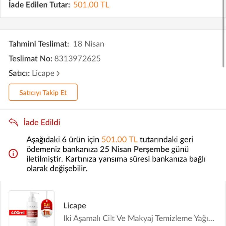 Trendyol Express'in Kargo Teslim Etmemesi