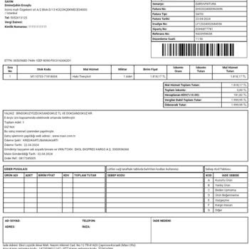 Mavi Ücret İadesi Karta Yapılmadı İstemediğim Halde Çek Verildi.