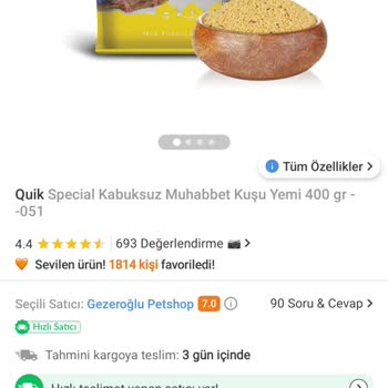 Trendyol Satıcısı "Gezeroğlu Petshop" Tarihi Geçmiş Farklı Marka Ürün Gönderdi!