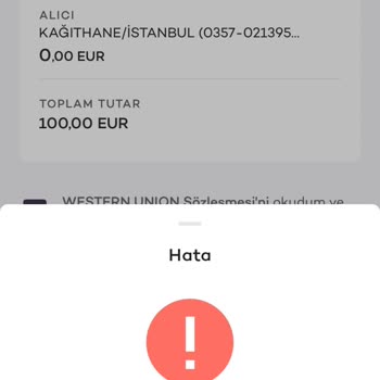 Western Union Withdrawal "Incorrect Country of Birth" Error