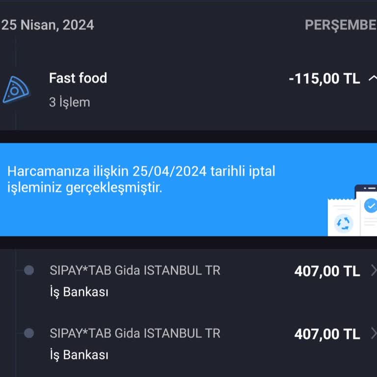 Burger King Param Çekildi Ama Sipariş Oluşturulmadı