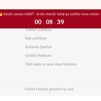 Greyder Adı Altında Sahte Alışveriş Sitesi Mağduriyeti
