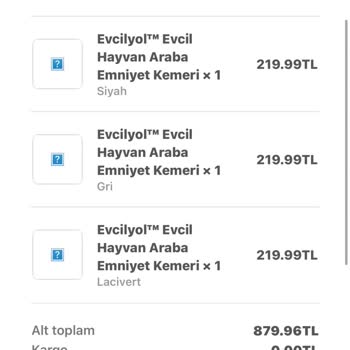 Evcilyol Ürün Teslimatı Ve İletişim Sorunları