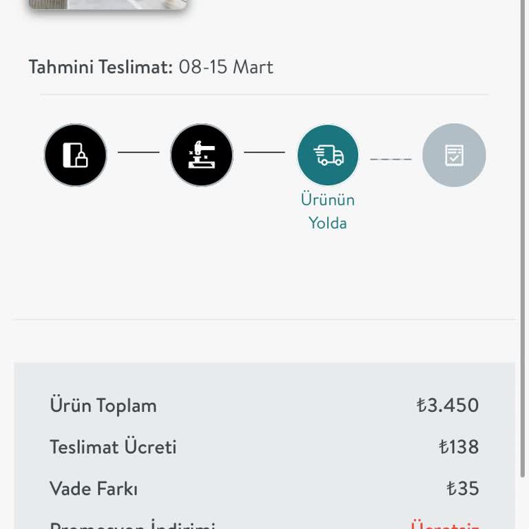 Vivense Ürün Elime Ulaşmadı