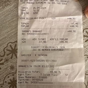 Sera Streç Film Sera Buzdolabı Poşeti Kutusu Boş Çıktı!