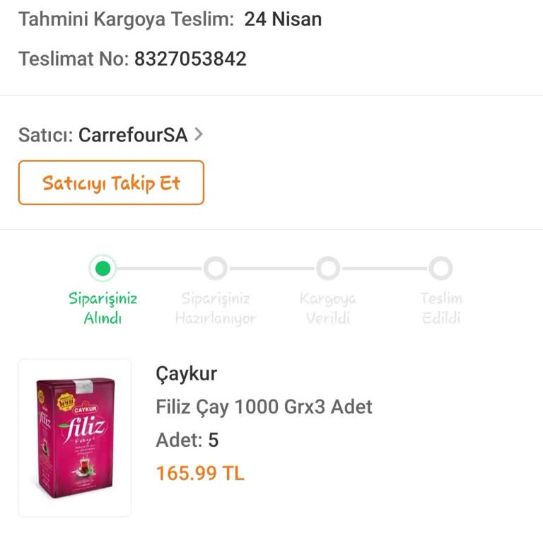 Carrefour SA Yanıltıcı Ürün Teslimi