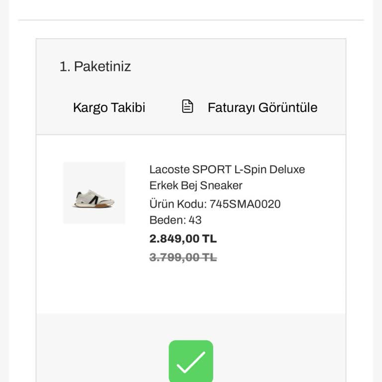 Lacoste İncelemesi 30 İş Günü Oldu Hala Sonuçlanmıyor