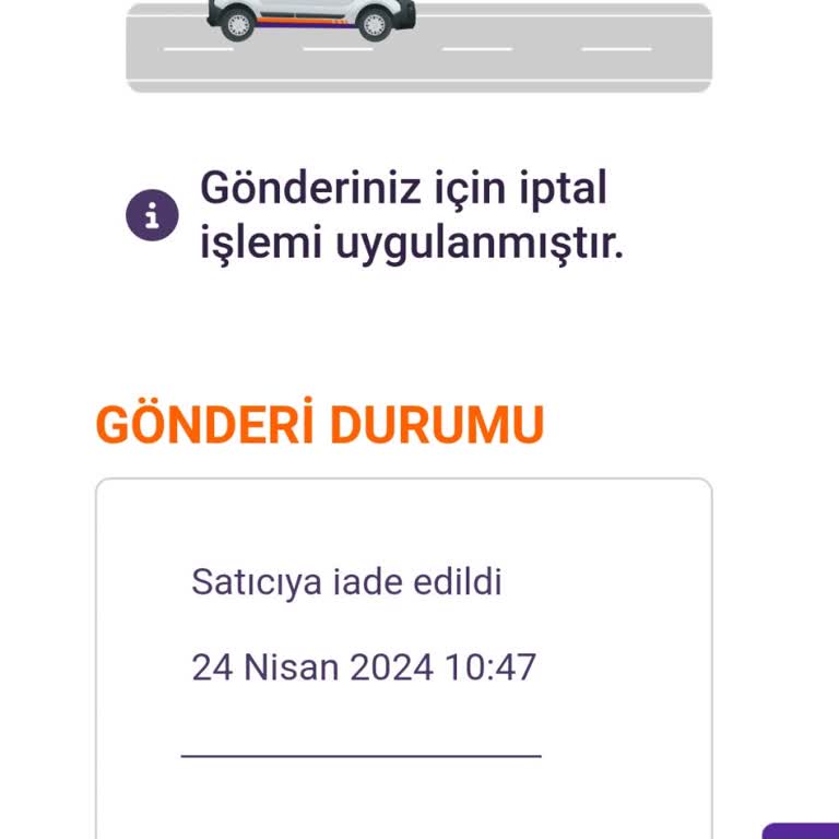 Hepsijet Kargo Teslimat Sorunu.