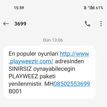 Playweez Bilgim Dışında Üye Yapıp Ücret Alıyor