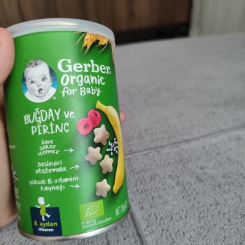 Nestle Gerber Atıştırmalık Üründe Yoğun Soğan Kokusu