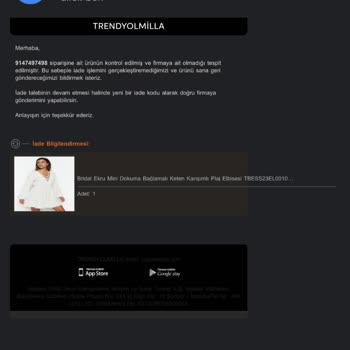 Trendyolmilla Kargomu Yollamıyor Oyalıyor