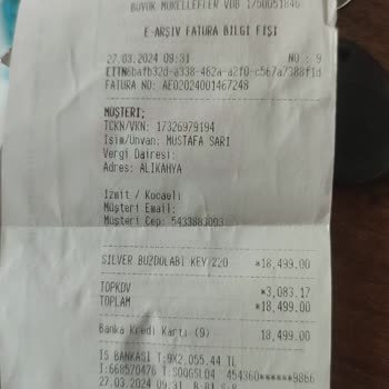 BİM Keysmart KEY 490 Nfs Model Buzdolabını Teslim Etmiyor.