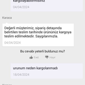 Karaca Züccaciye Karaca Mağdur Etti