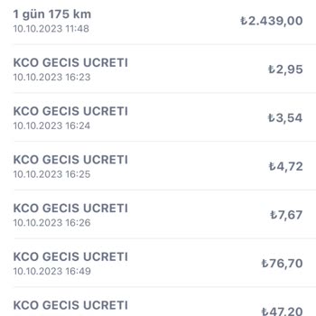 Getir Araç Pişmanlığı