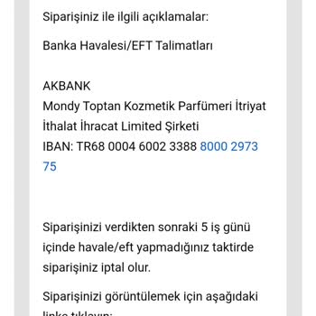 Mondy Shop Sipariş Göndermiyor Ve Parayı İade Etmiyor