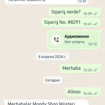 Mondy Shop Sipariş Göndermiyor Ve Parayı İade Etmiyor