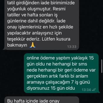 Mazi Butik 1 Aydır Hala Para İadem Yatmadı