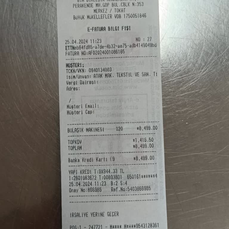 BİM Gelmeyen Ürünün İfadesini Yapamıyor