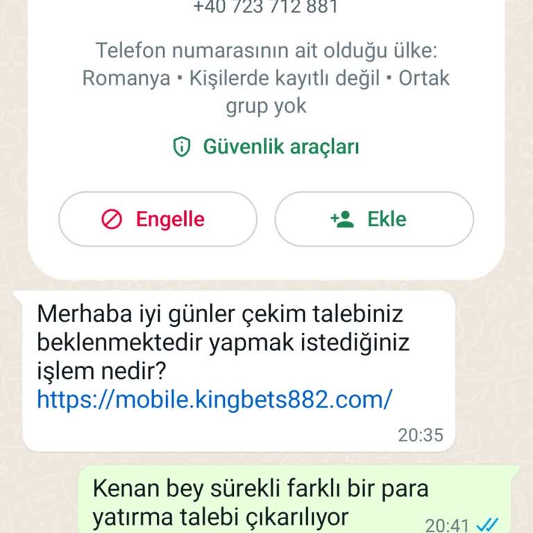 Kingbets Güven Vermeyen Site İle İlgili Endişelerim