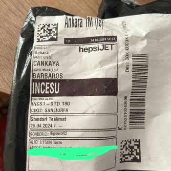 Hepsiburada Digiaworld Yanlış Ürün Gönderdi