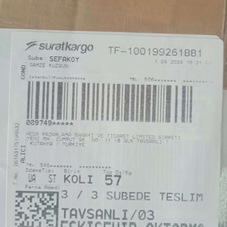 Heda Porselen Para İadesi Yapmıyor