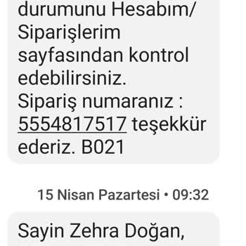 Armine Eksik Ürün Ve Para İade Sıkıntısı