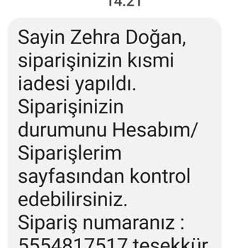Armine Eksik Ürün Ve Para İade Sıkıntısı