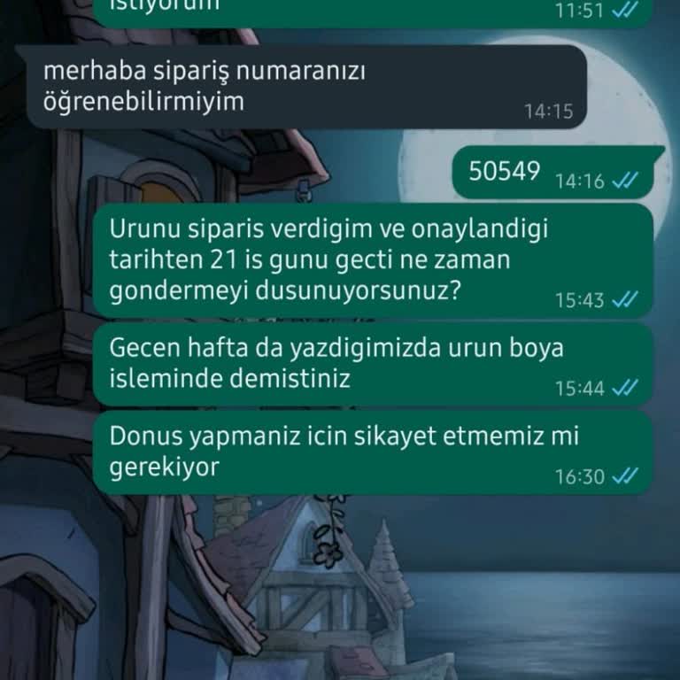 Hoagard Siparişim Gönderilmedi Ve Mesajlarıma Cevap Verilmiyor