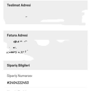 Ghedto Wear Satın Aldığım Eşya Kargoya Verilmedi