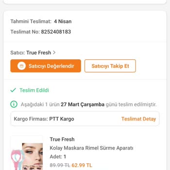 Trendyol Siparişim Bana Ulaşmadı