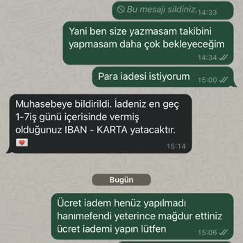 Xoxo Store Ücret İadesi Yapılmadı Paramı Ödemiyorlar