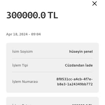 Turkcell Paycell Trumore Cüzdan Para İadesi