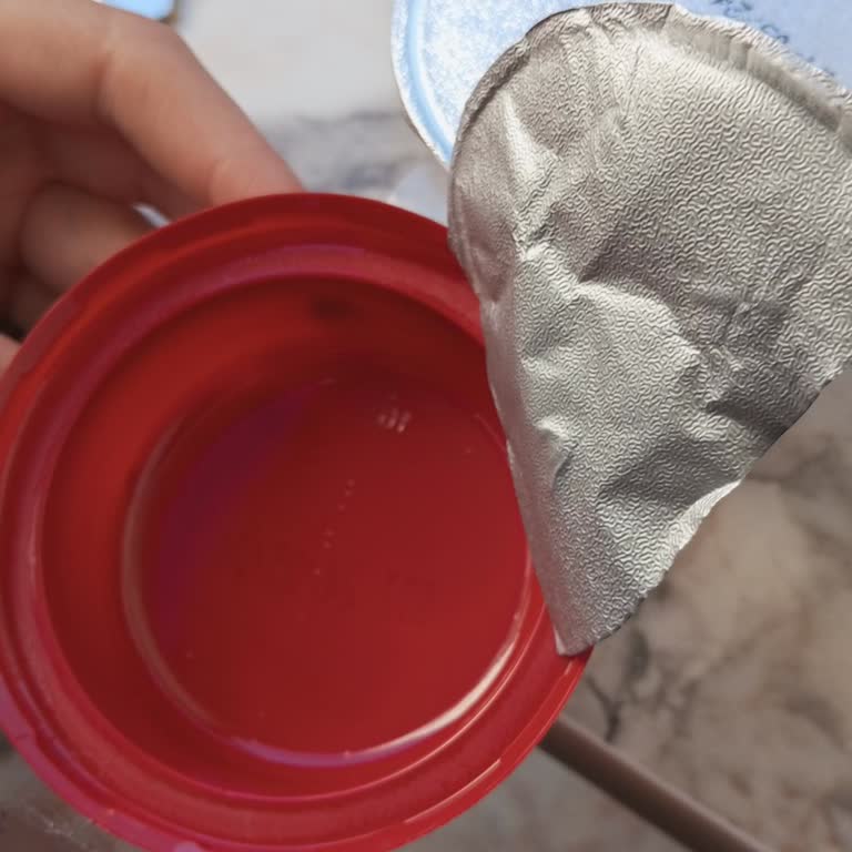 Boş Süprix Danone Kutusu