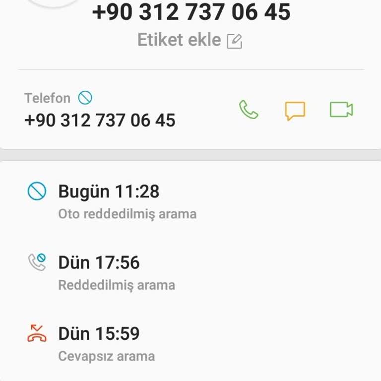 0312 737 06 45 Yasal Sorumluluğu Kabul Etmiyorum