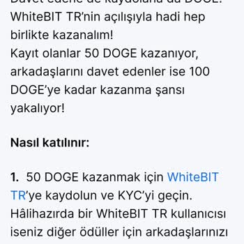 Whitebit Coin Borsası Asılsız Promosyon İle Kullanıcı Topluyor