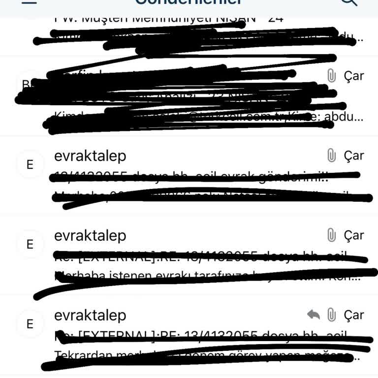 Türkiye Sigorta Mail Kanallarının İlgisizliği