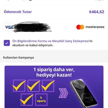 Getir Kampanyasının Arkasında Durmuyor