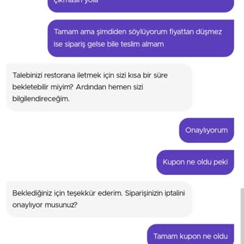 Mağdur Etti Getir Yemek