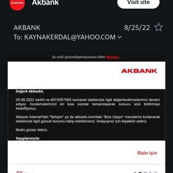 Akbank, Döviz Hesabımdaki Parayı Bana Vermiyor.