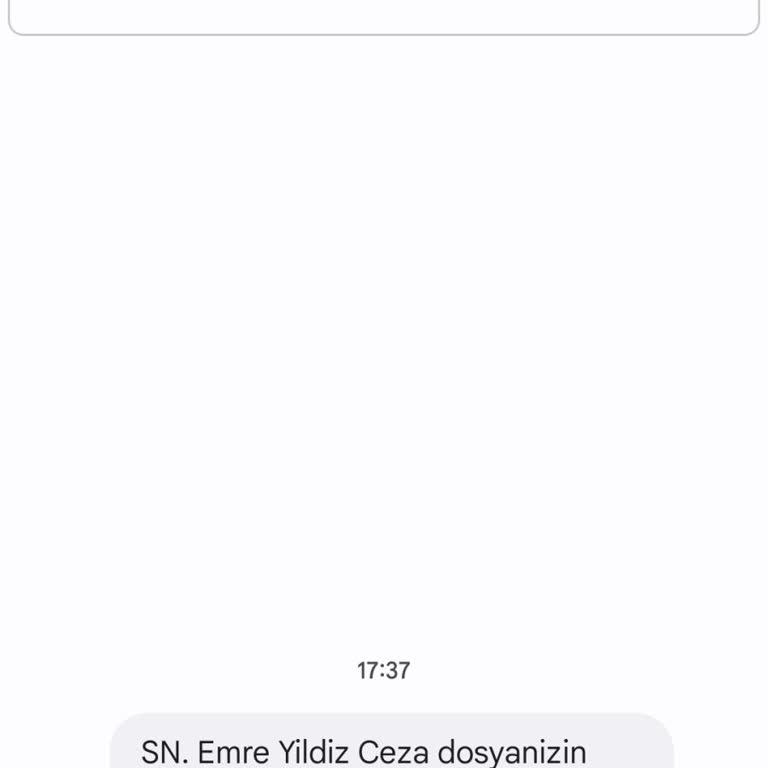 ERESTA (SMS) Eresta Hukuk SMS'leri Hk
