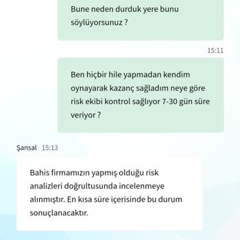 Betist Tarafından Hesabım Kapatıldı Ödemem Yapılmadı!