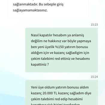 Betist Tarafından Hesabım Kapatıldı Ödemem Yapılmadı!
