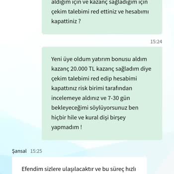 Betist Tarafından Hesabım Kapatıldı Ödemem Yapılmadı!