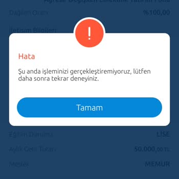 Yapı Kredi Bankası Mobil Uygulama Kampanya Erişim Sorunu
