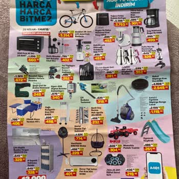 A101 Gerçeği Yansıtmayan Broşür